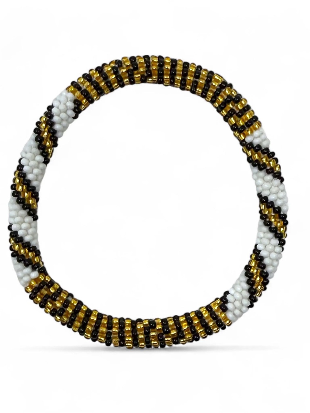 Sashka Co. | Black & Gold Balance Bracelet | One Size